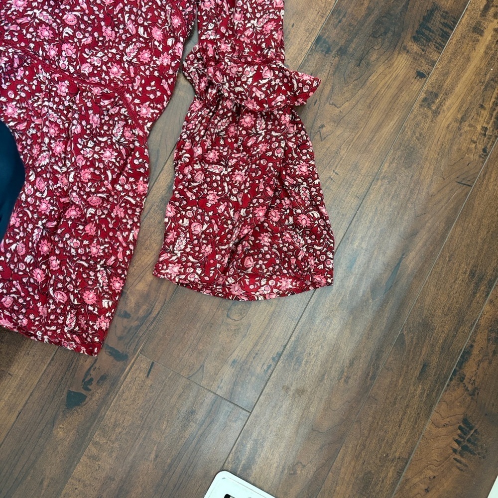 Amuse Society Floral Tunic - Bell Sleeves - Picture 6 of 7